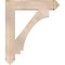 Ekena Millwork Imperial Arts & Crafts Smooth Bracket, Douglas Fir, 5 1/2"W x 32"D x 38"H BKT06X32X38IMP03SDF - alternate 4